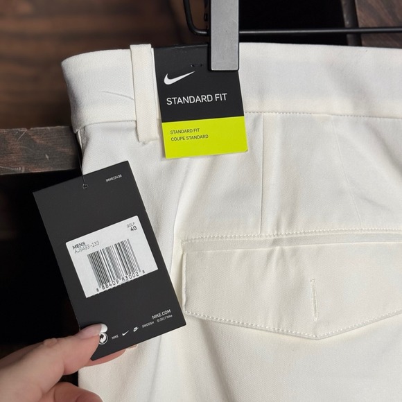 NWT Nike Golf Dri-Fit Flex Shorts Size 40 AJ5493 133 Sail Crèam Retail $65 - Picture 5 of 8